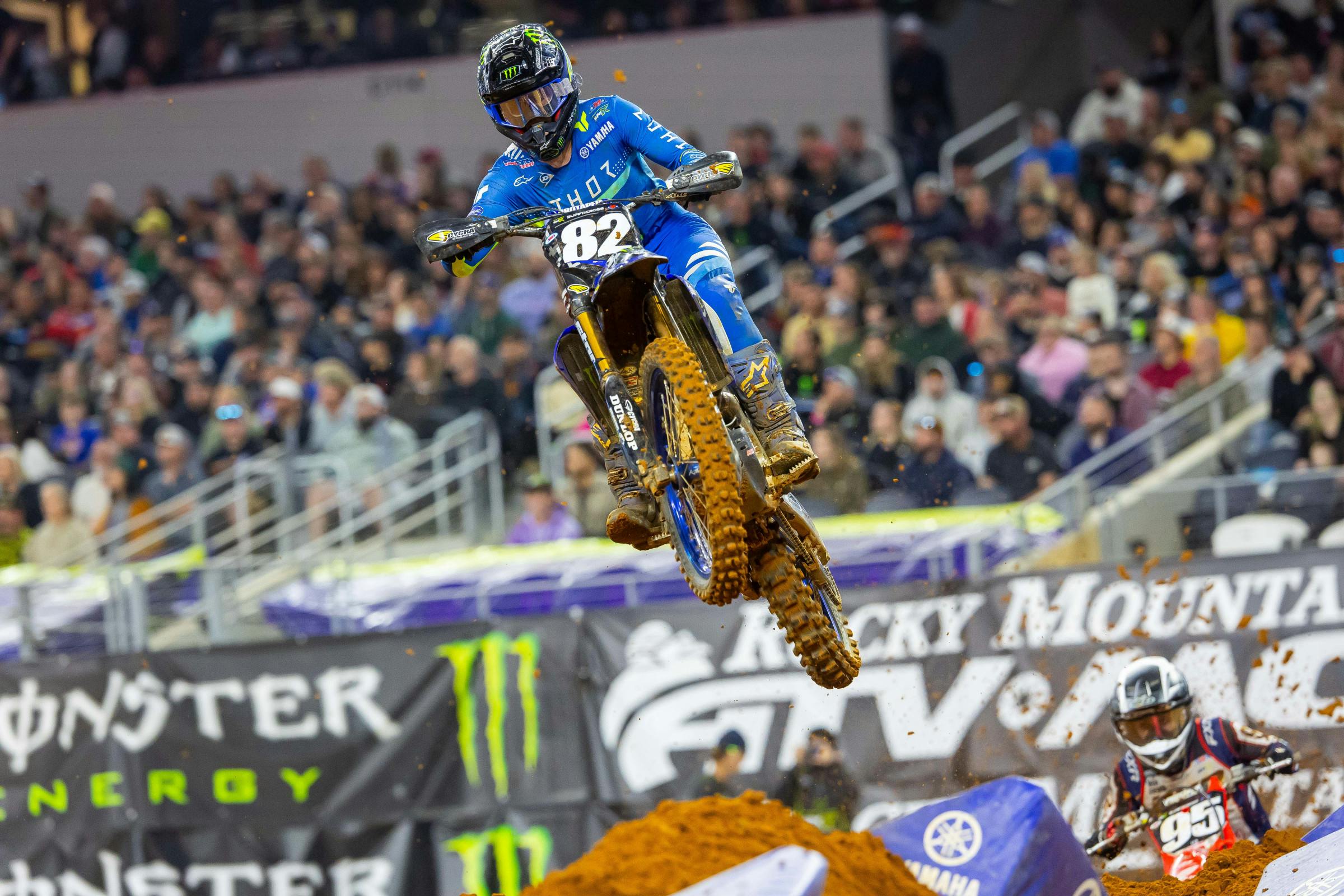 Dudney at the Arlington SX.